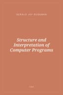 Portada de Structure and Interpretation of Computer Programs