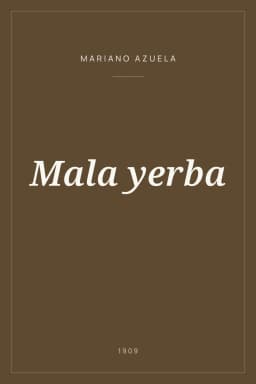 Portada de Mala yerba