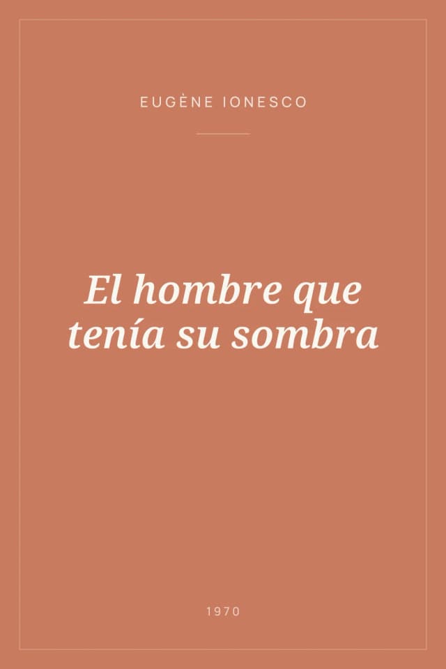 Portada de El hombre que tenía su sombra