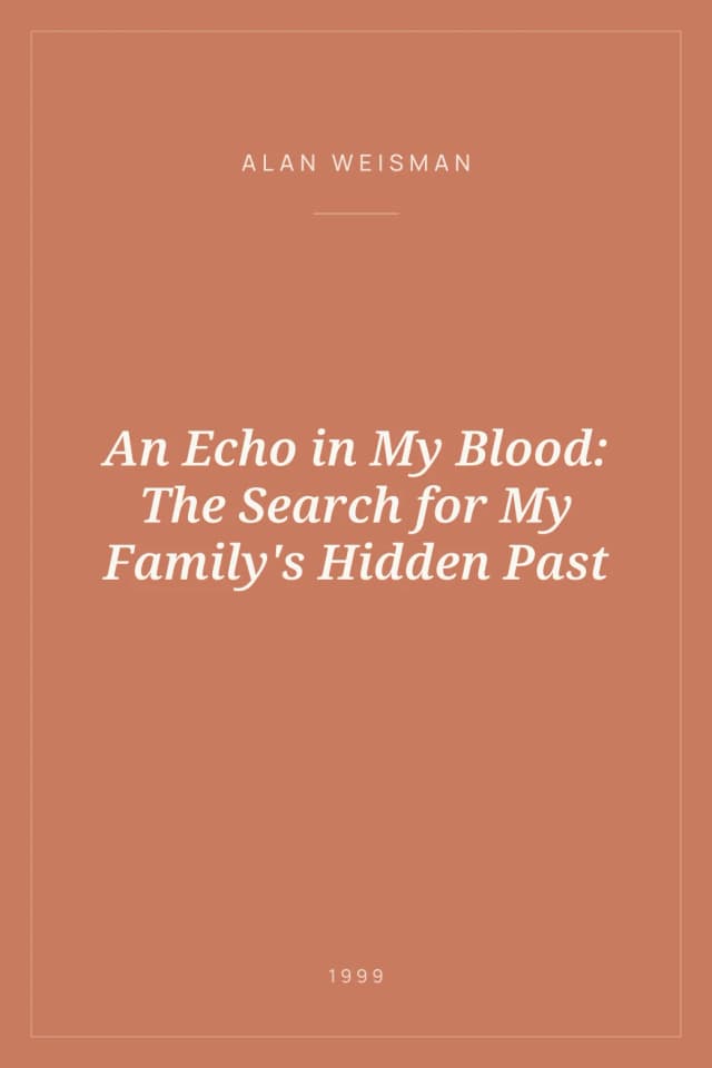 Portada de An Echo in My Blood: The Search for My Family's Hidden Past