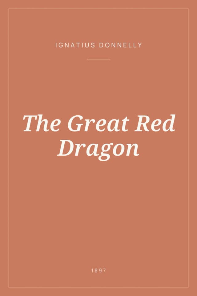 Portada de The Great Red Dragon