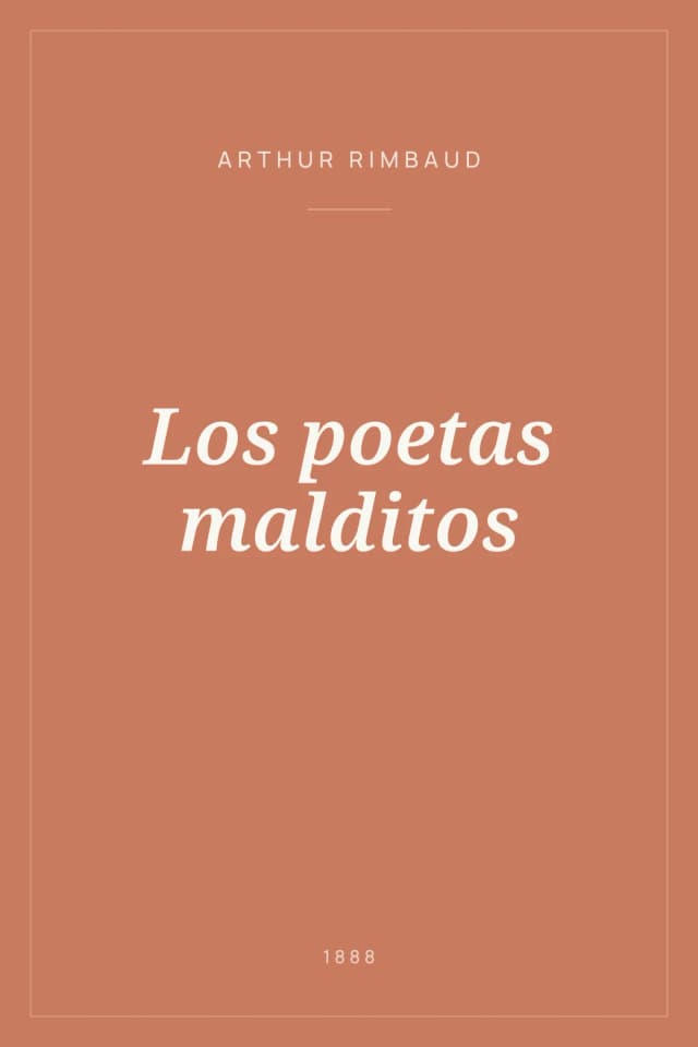 Portada de Los poetas malditos
