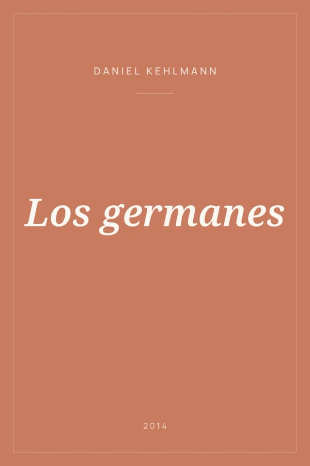 Portada de Los germanes