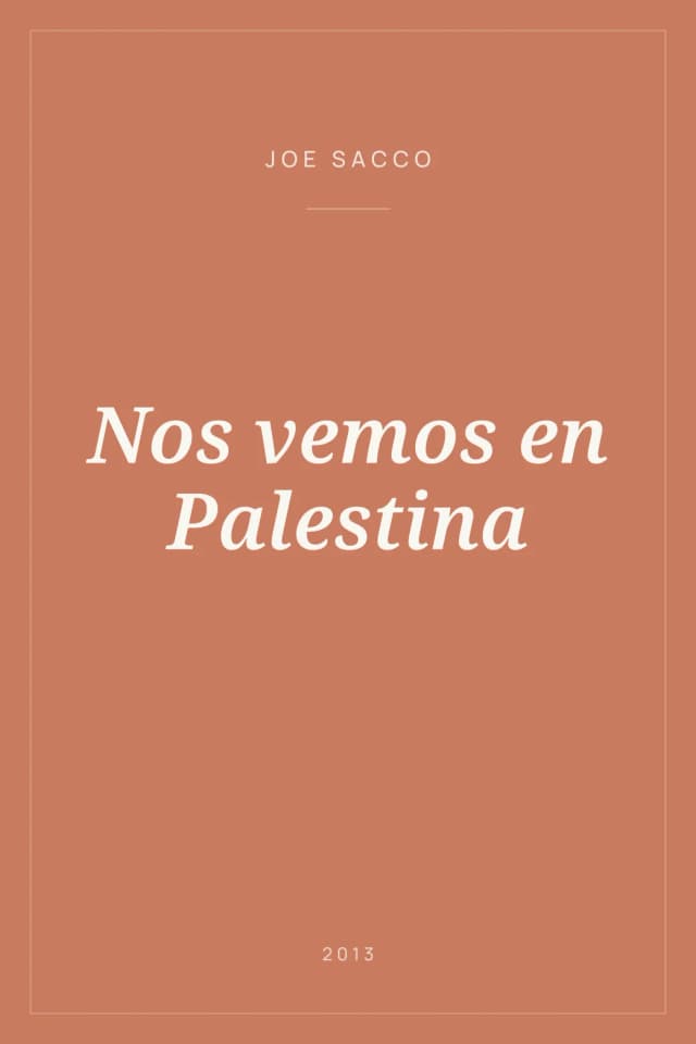 Portada de Nos vemos en Palestina