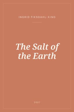 Portada de The Salt of the Earth