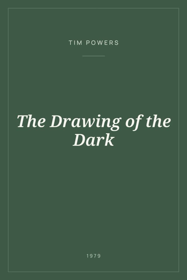Portada de The Drawing of the Dark