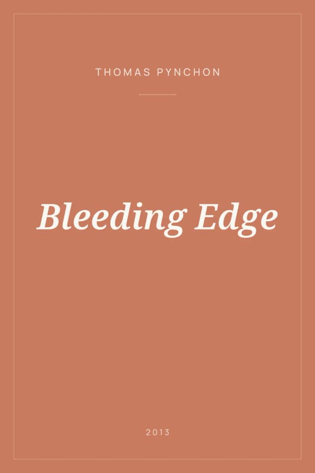 Portada de Bleeding Edge