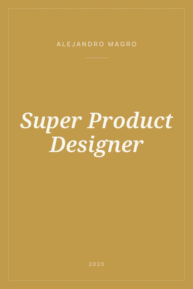 Portada de Super Product Designer