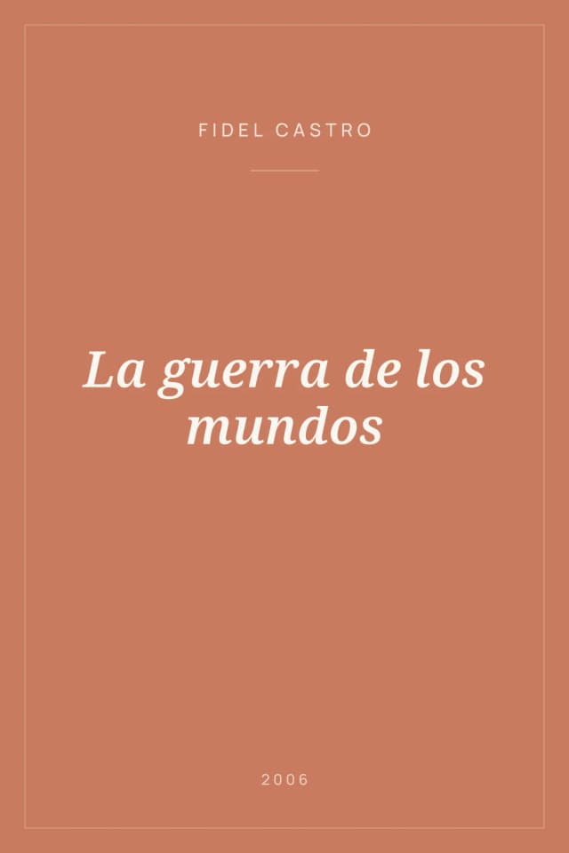 Portada de La guerra de los mundos