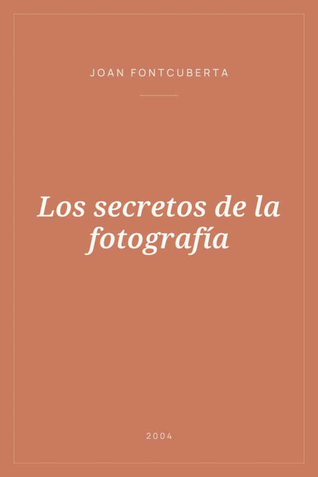 Portada de Los secretos de la fotografía