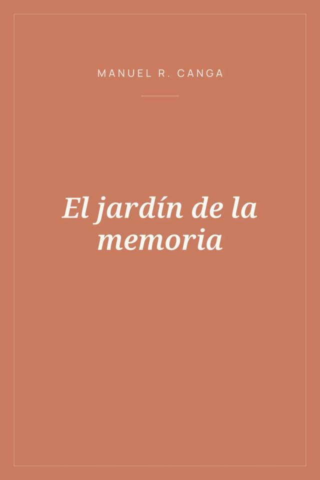 Portada de El jardín de la memoria