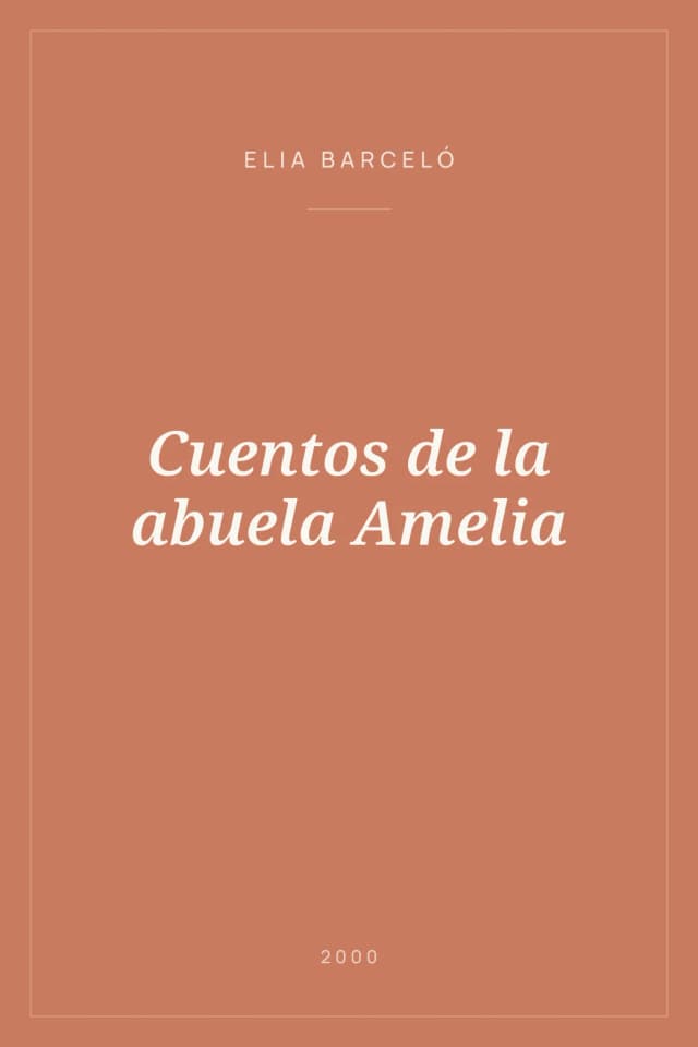 Portada de Cuentos de la abuela Amelia