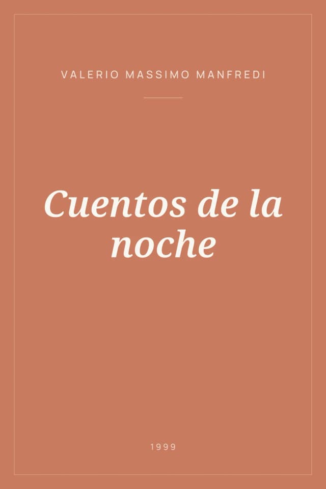 Portada de Cuentos de la noche