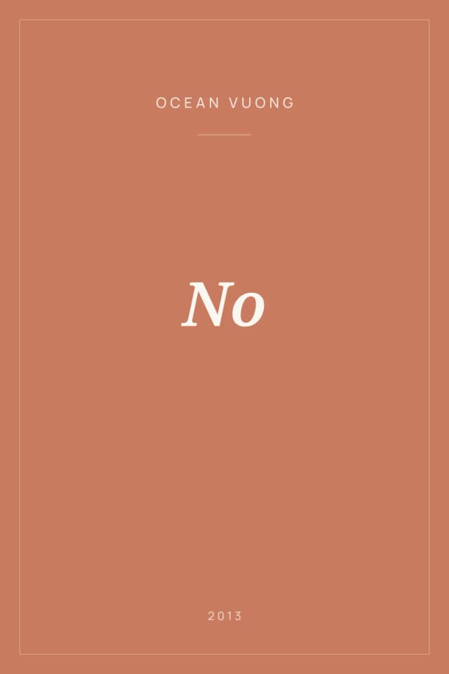 Portada de No