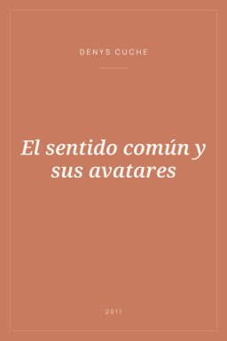 Portada de El sentido común y sus avatares