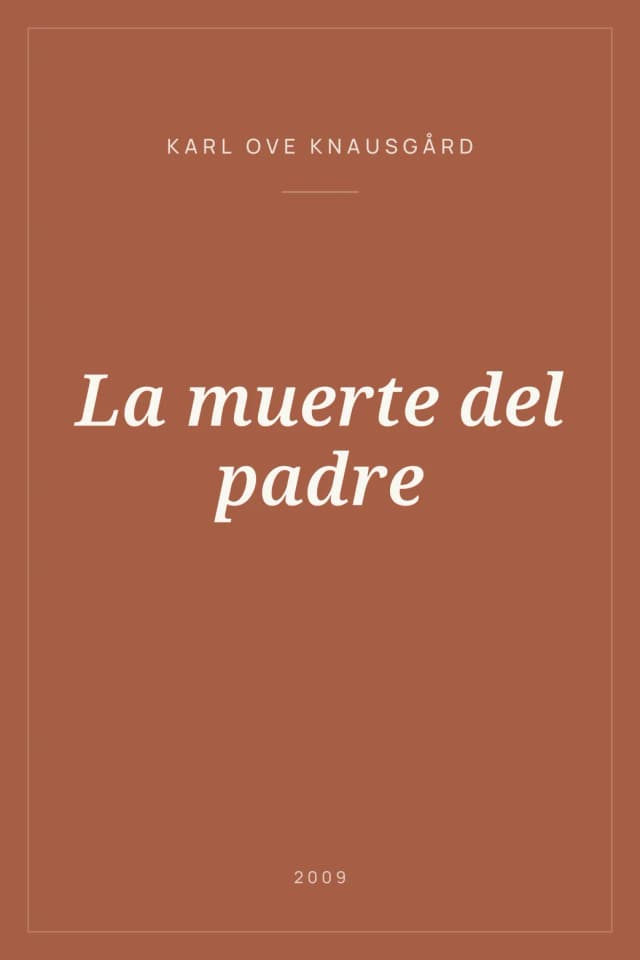 Portada de La muerte del padre
