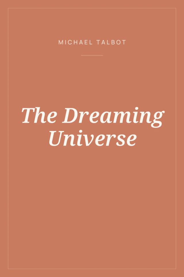 Portada de The Dreaming Universe