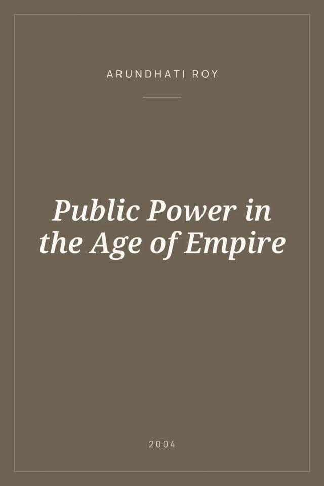 Portada de Public Power in the Age of Empire