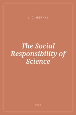 Portada de The Social Responsibility of Science