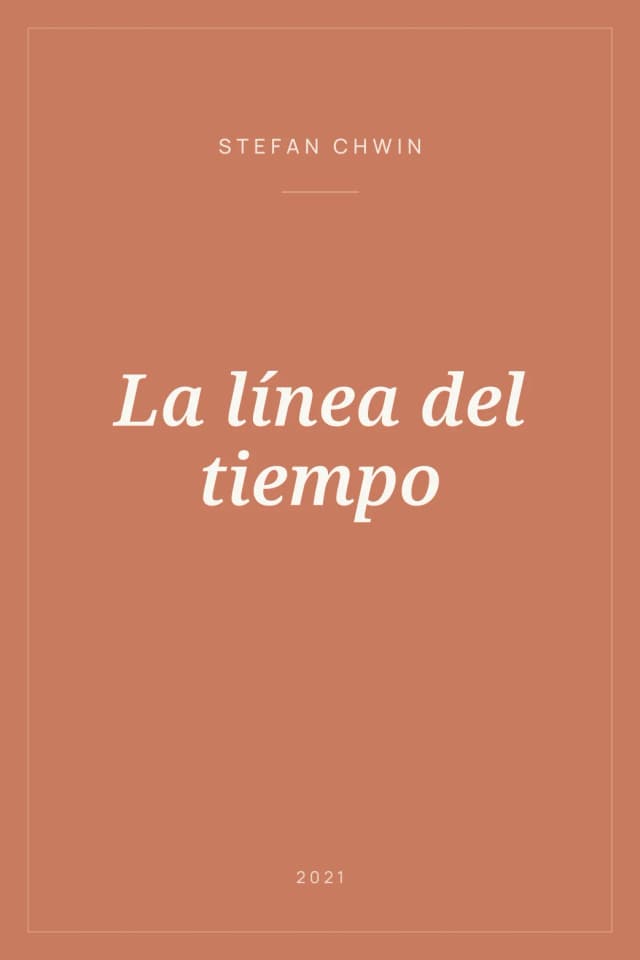 Portada de La línea del tiempo