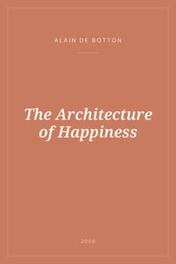 Portada de The Architecture of Happiness