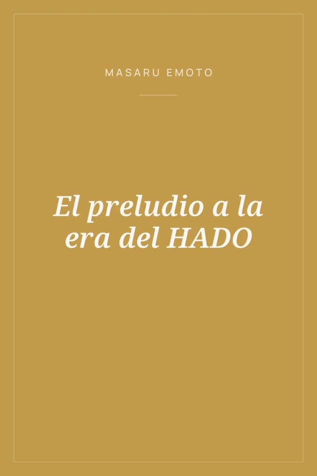 Portada de El preludio a la era del HADO