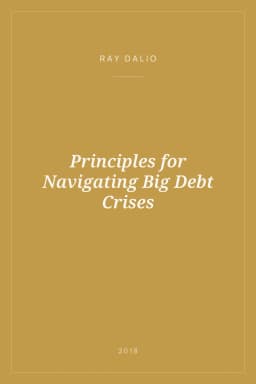 Portada de Principles for Navigating Big Debt Crises