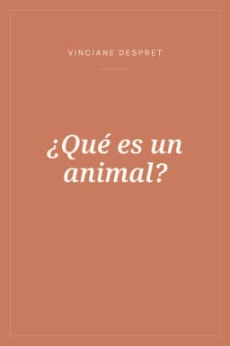 Portada de ¿Qué es un animal?