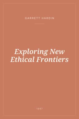 Portada de Exploring New Ethical Frontiers