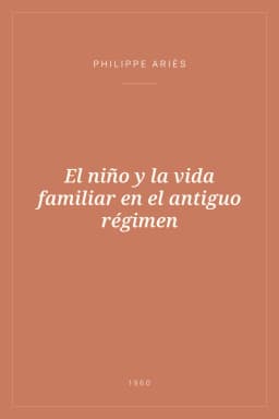 Portada de El niño y la vida familiar en el antiguo régimen
