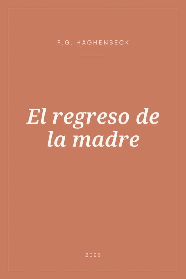 Portada de El regreso de la madre