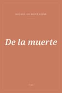 Portada de De la muerte