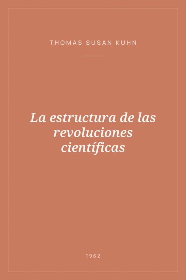 Portada de La estructura de las revoluciones científicas