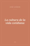 Portada de La cultura de la vida cotidiana