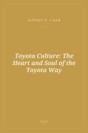 Portada de Toyota Culture: The Heart and Soul of the Toyota Way