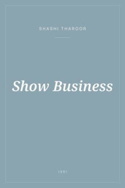 Portada de Show Business