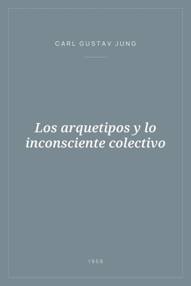 Portada de Los arquetipos y lo inconsciente colectivo