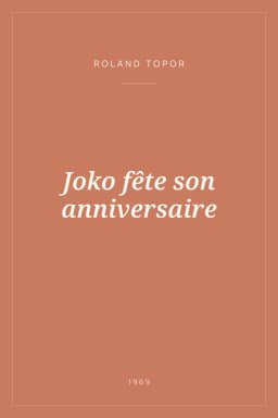 Portada de Joko fête son anniversaire