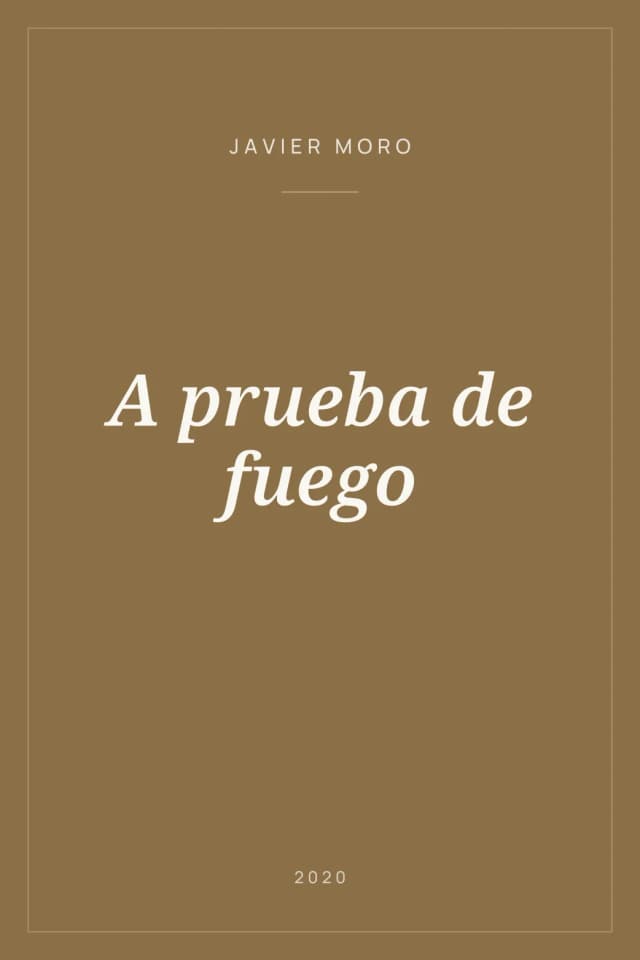 Portada de A prueba de fuego