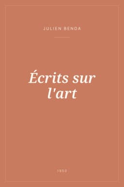 Portada de Écrits sur l'art