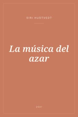 Portada de La música del azar