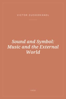 Portada de Sound and Symbol: Music and the External World