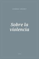 Portada de Sobre la violencia