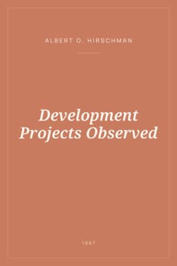 Portada de Development Projects Observed