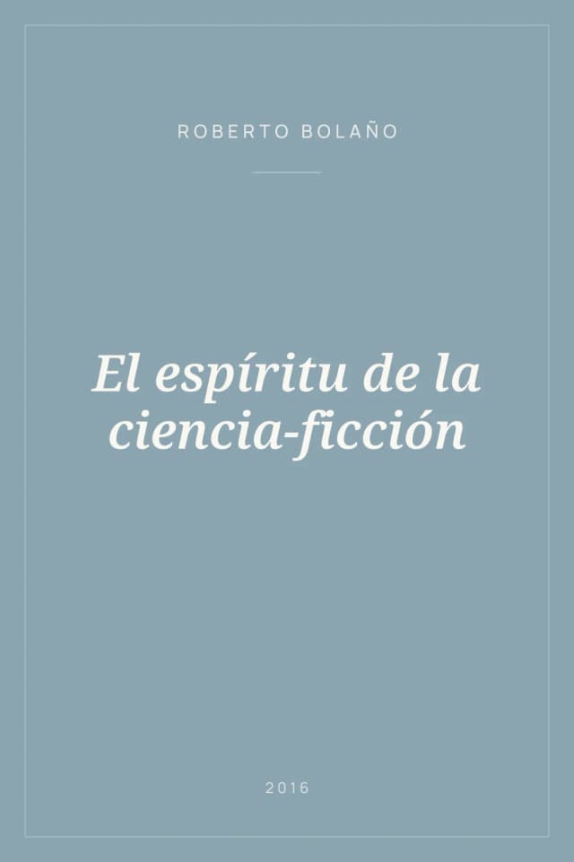 Portada de El espíritu de la ciencia-ficción