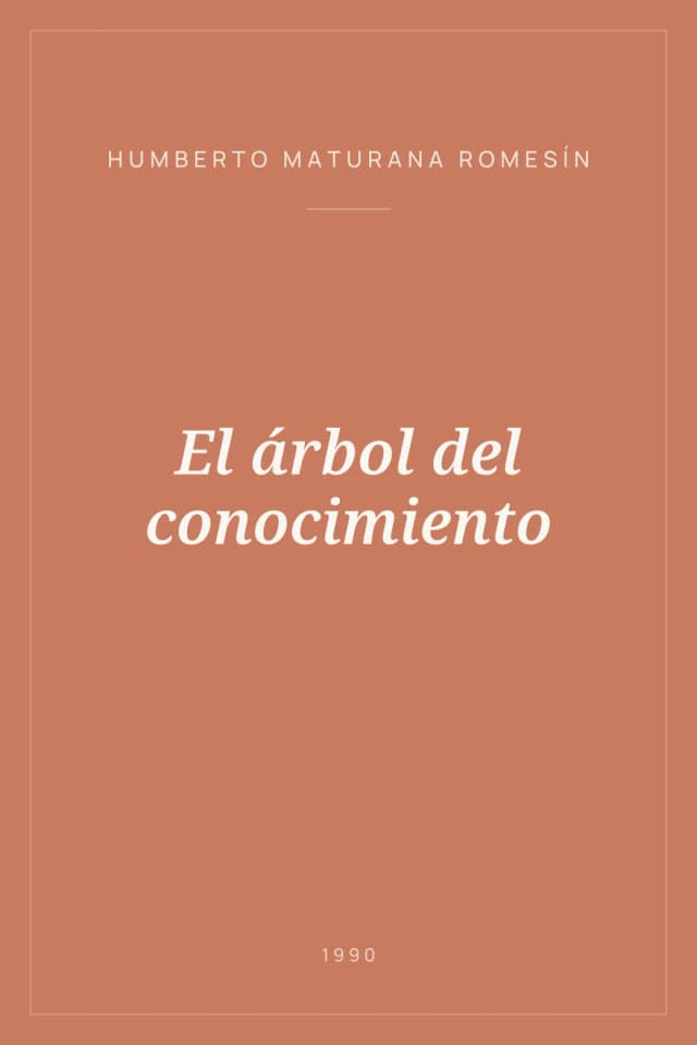 Portada de El árbol del conocimiento