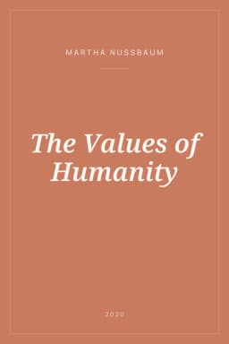Portada de The Values of Humanity