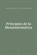 Portada de Principios de la Metamátemática