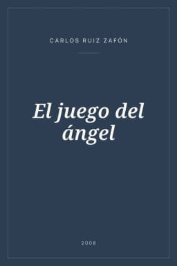 Portada de El juego del ángel