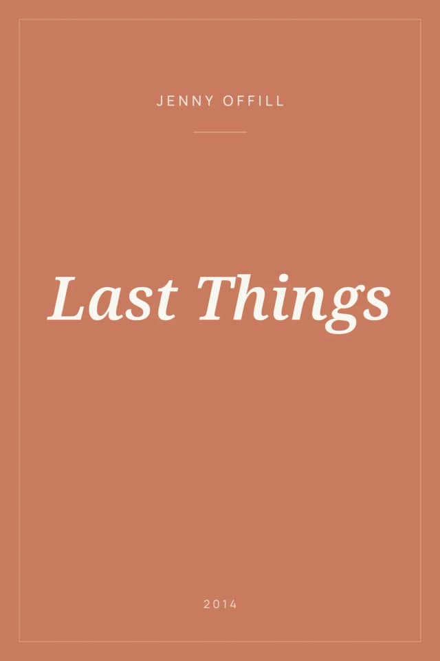 Portada de Last Things